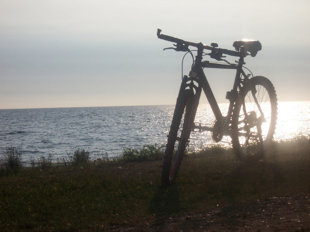 Fahrrad am Morgen