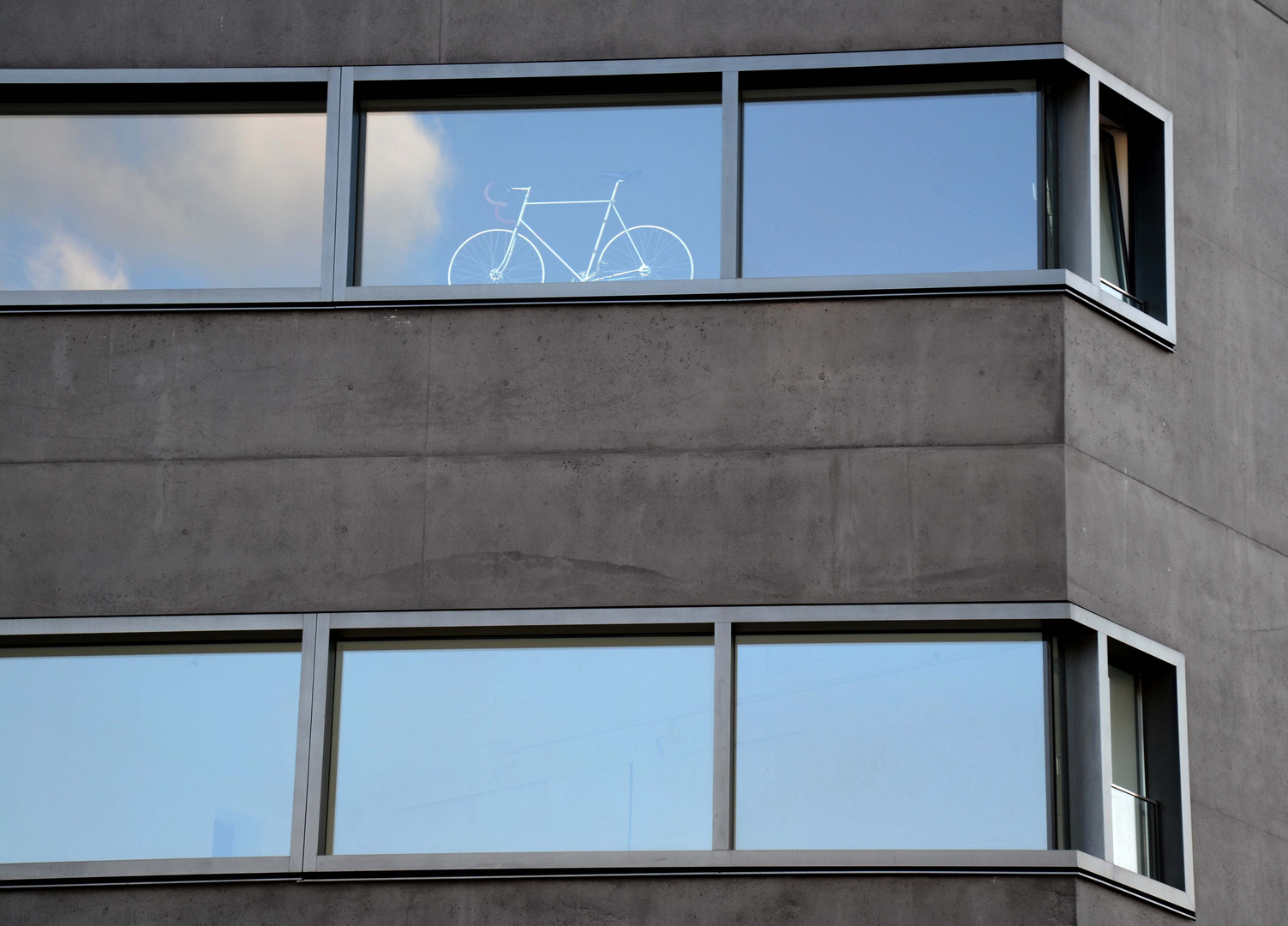 Fahrrad am Rosaluxemburgstrasse