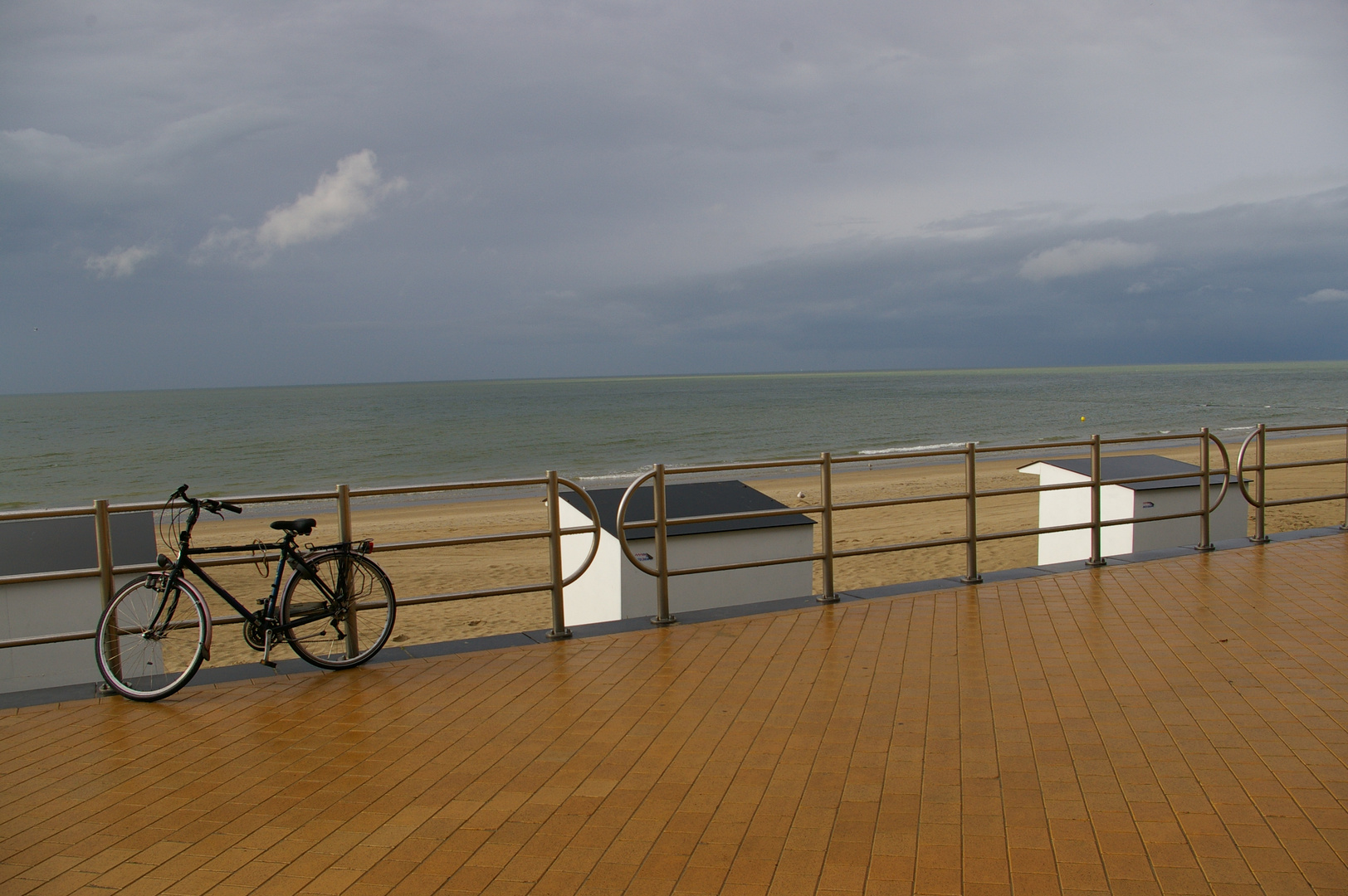 Fahrrad am Strand