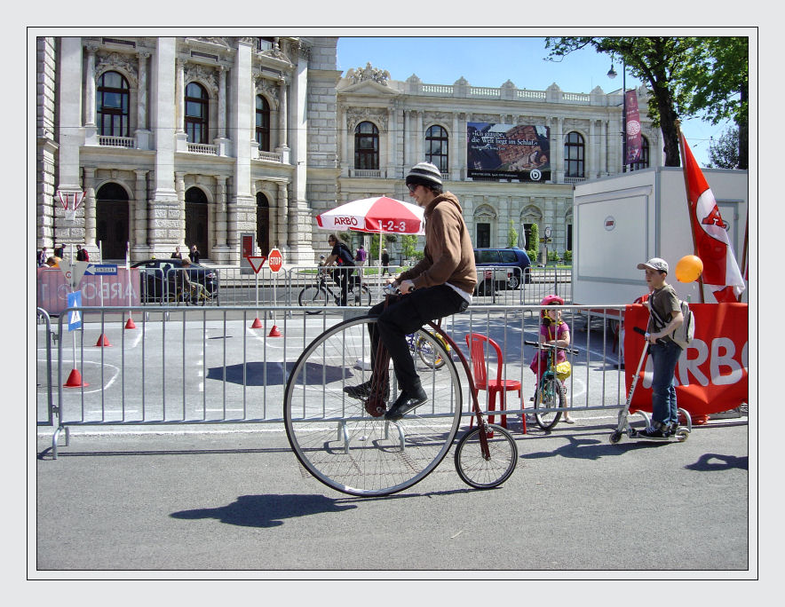 Fahrrad anno dazumal...