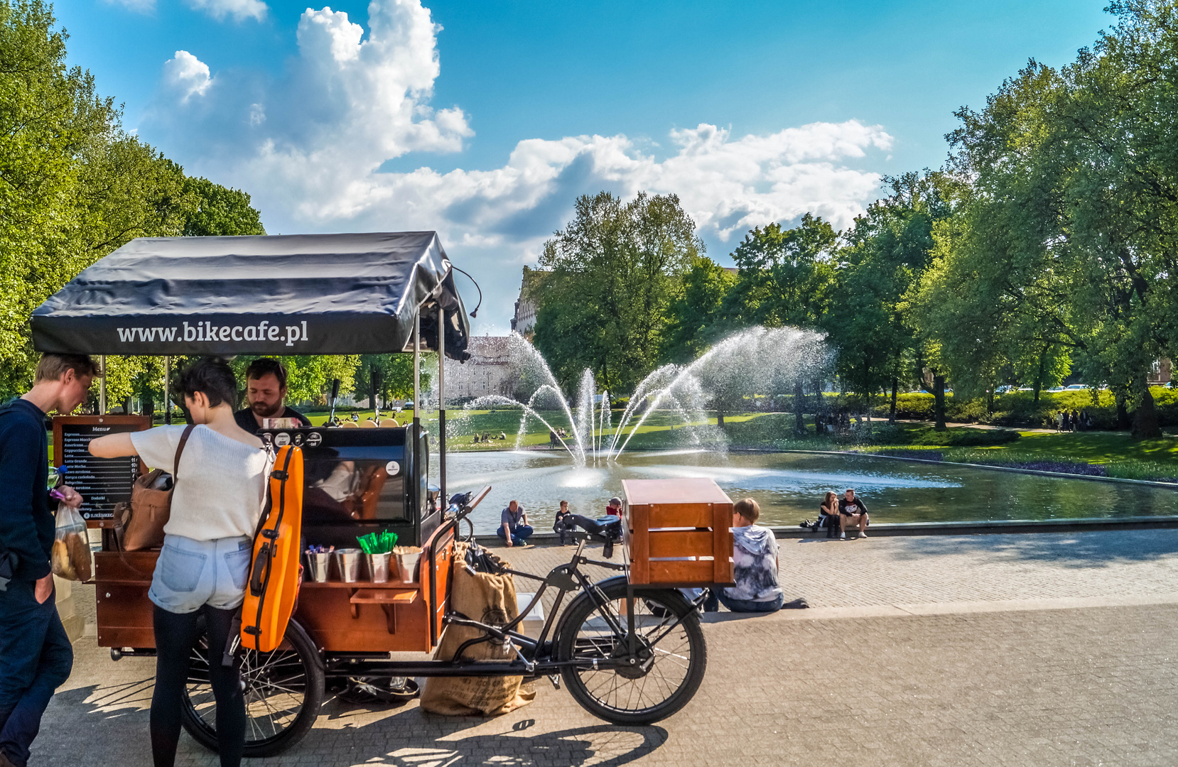 Fahrrad-Café