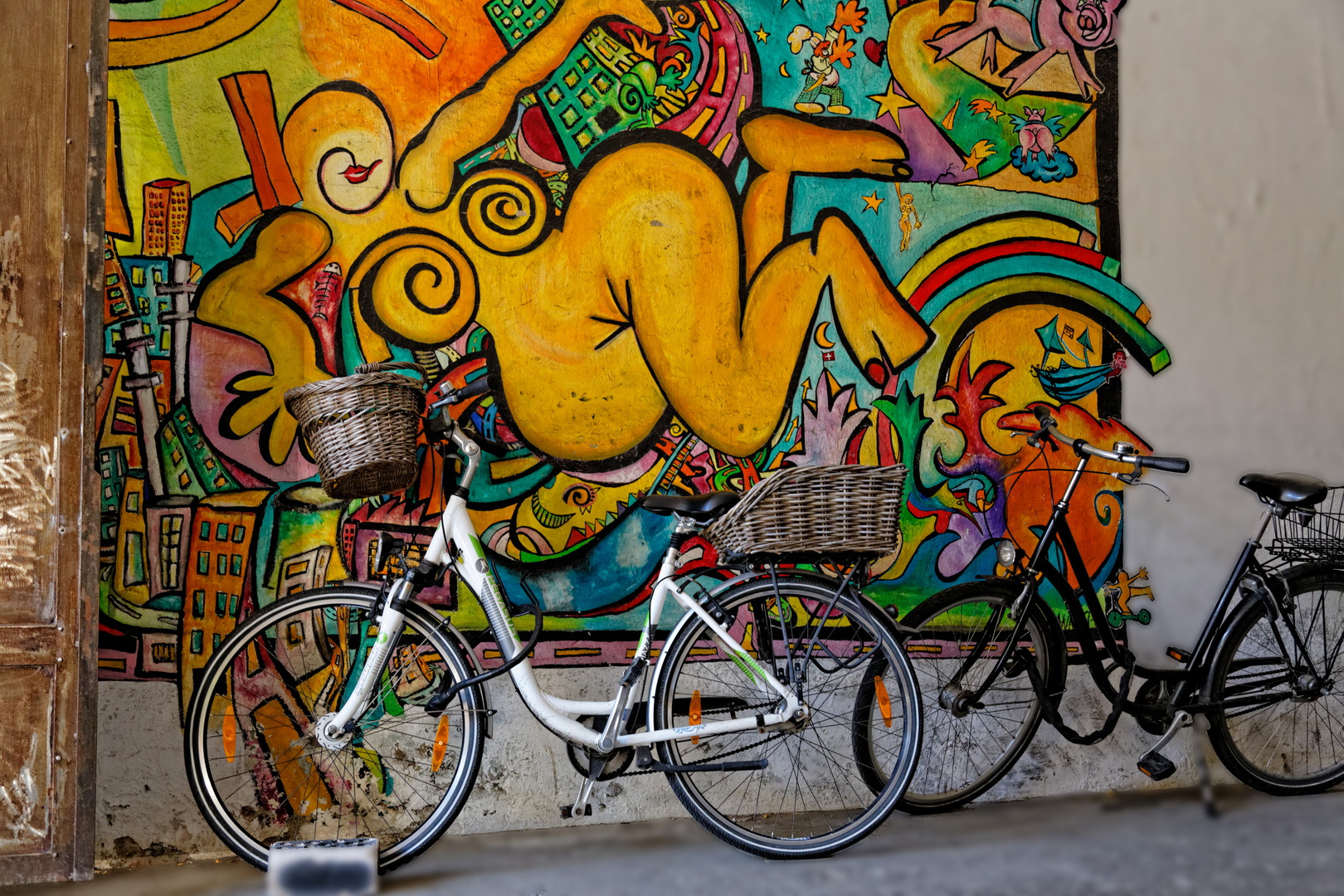 Fahrrad fahren im Liegen