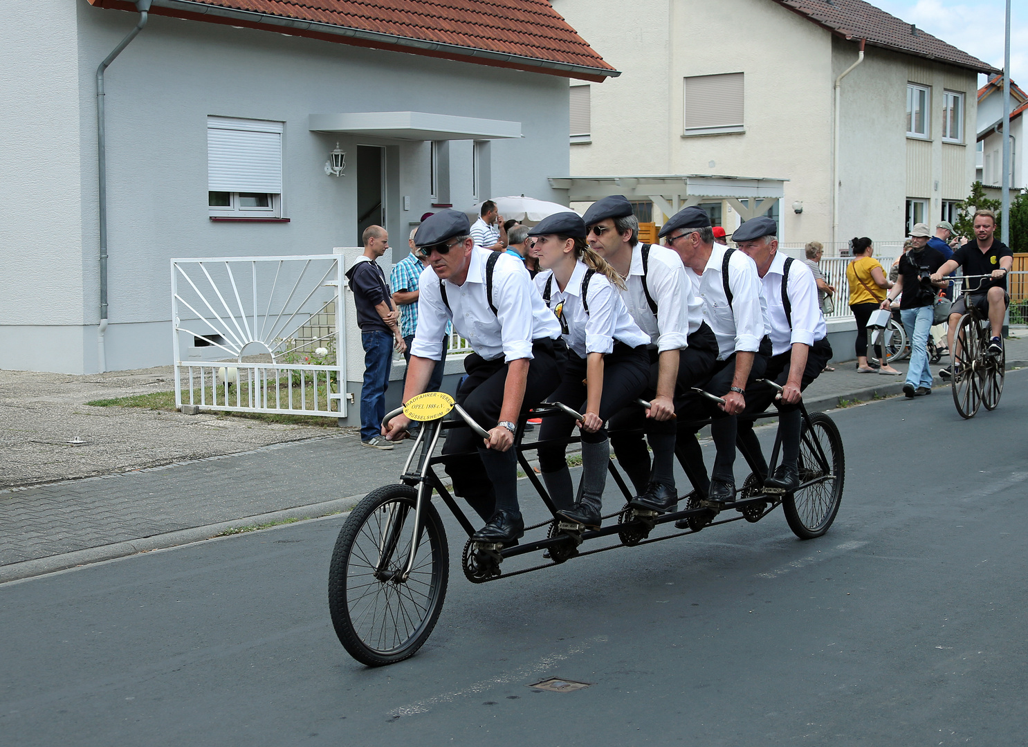 Fahrrad -Fünfsitzer- -1-