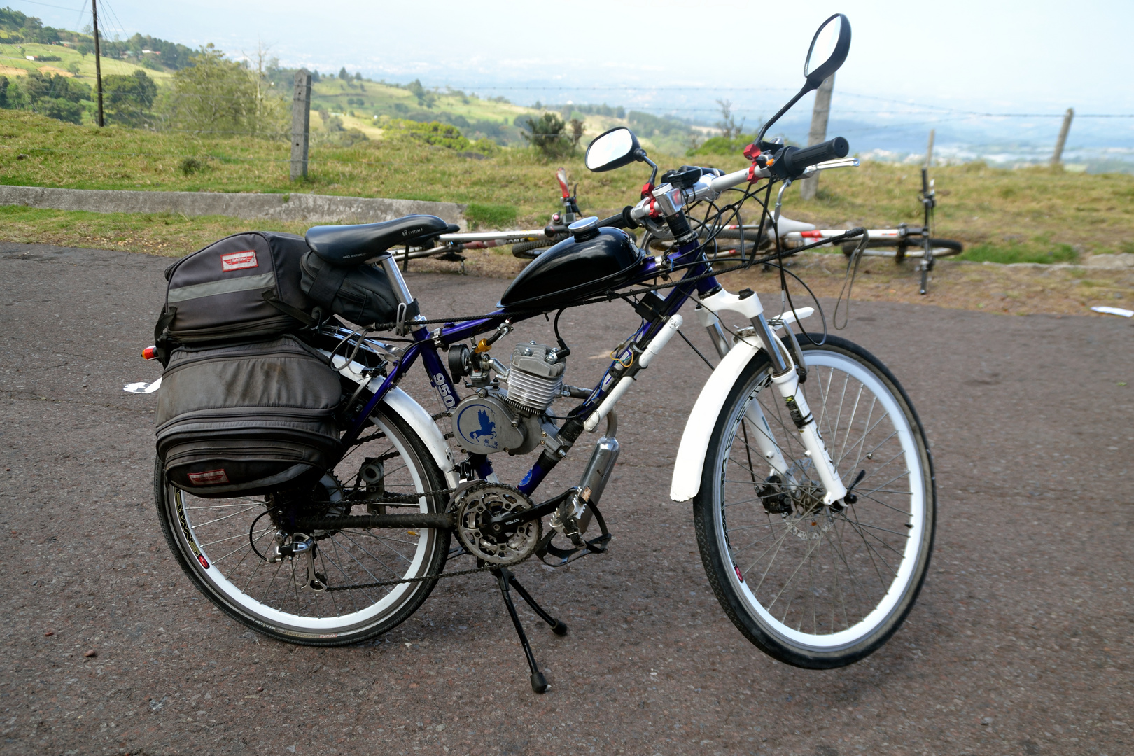 Fahrrad für die Berge 