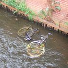 FAHRRAD IM FLUSS