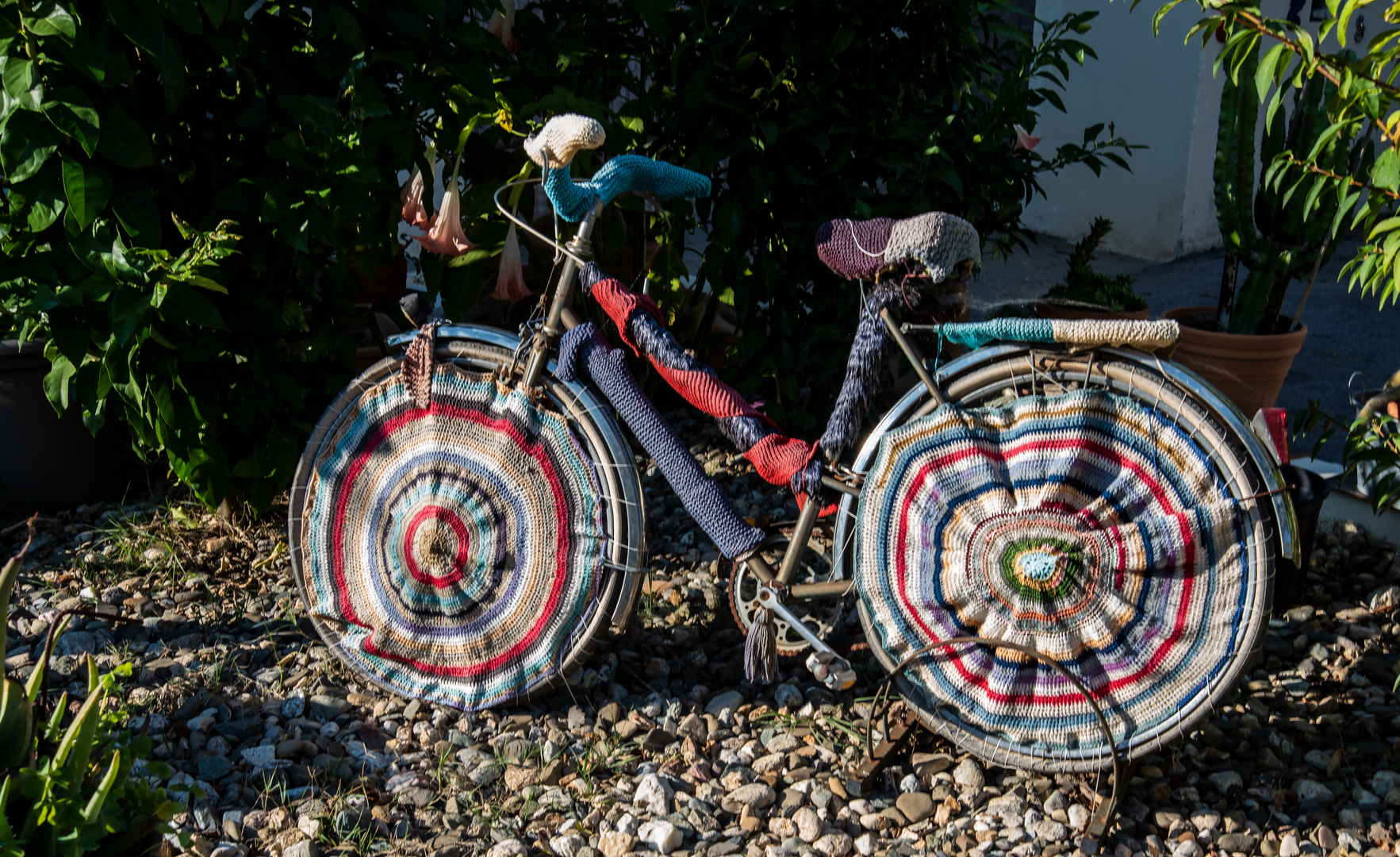 Fahrrad im Sonntagskleid