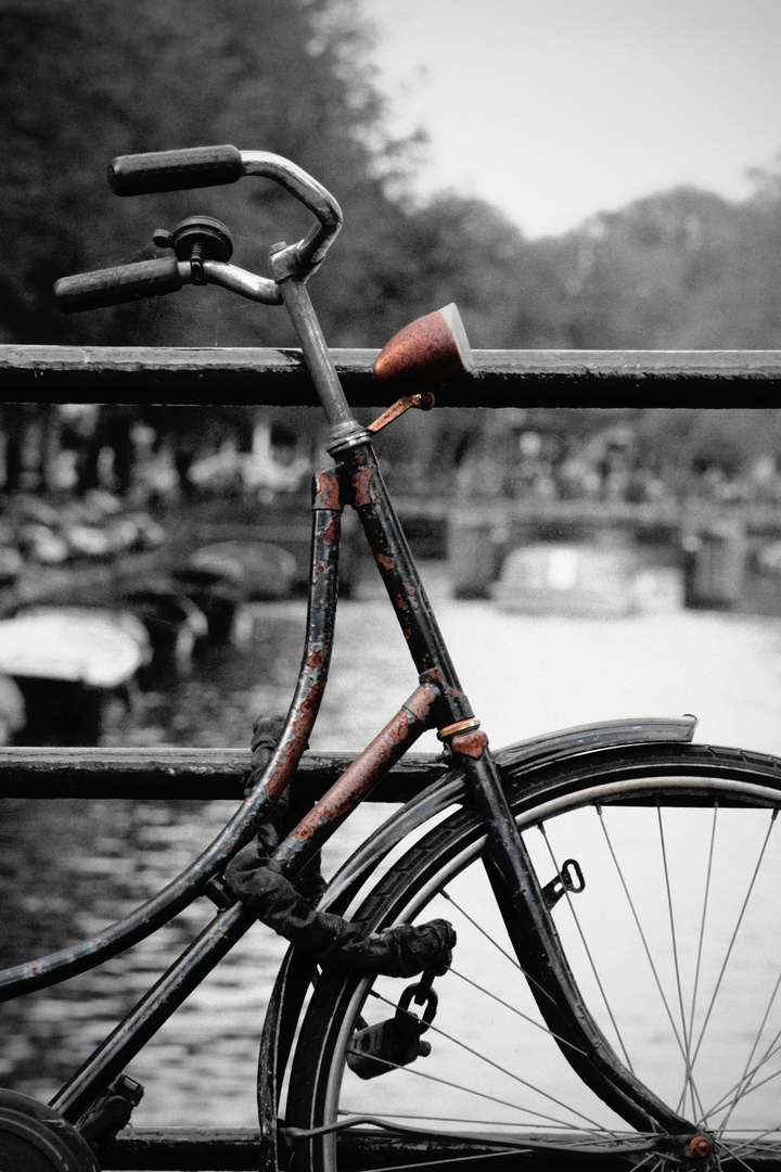 Fahrrad in Amsterdam