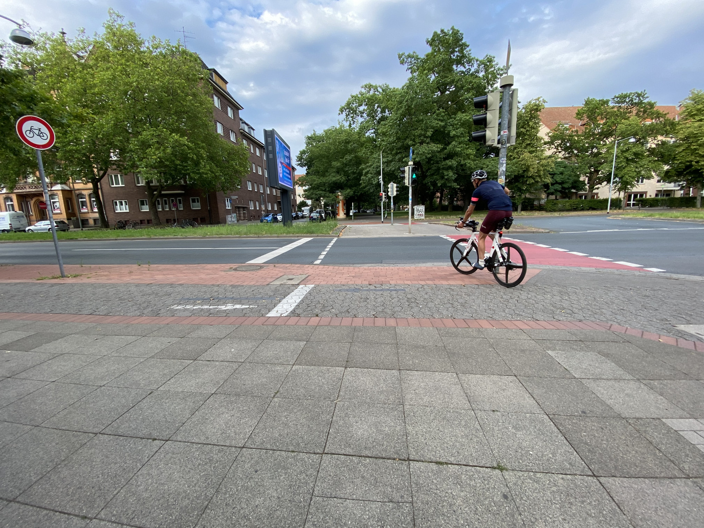 Fahrrad in der Stadt