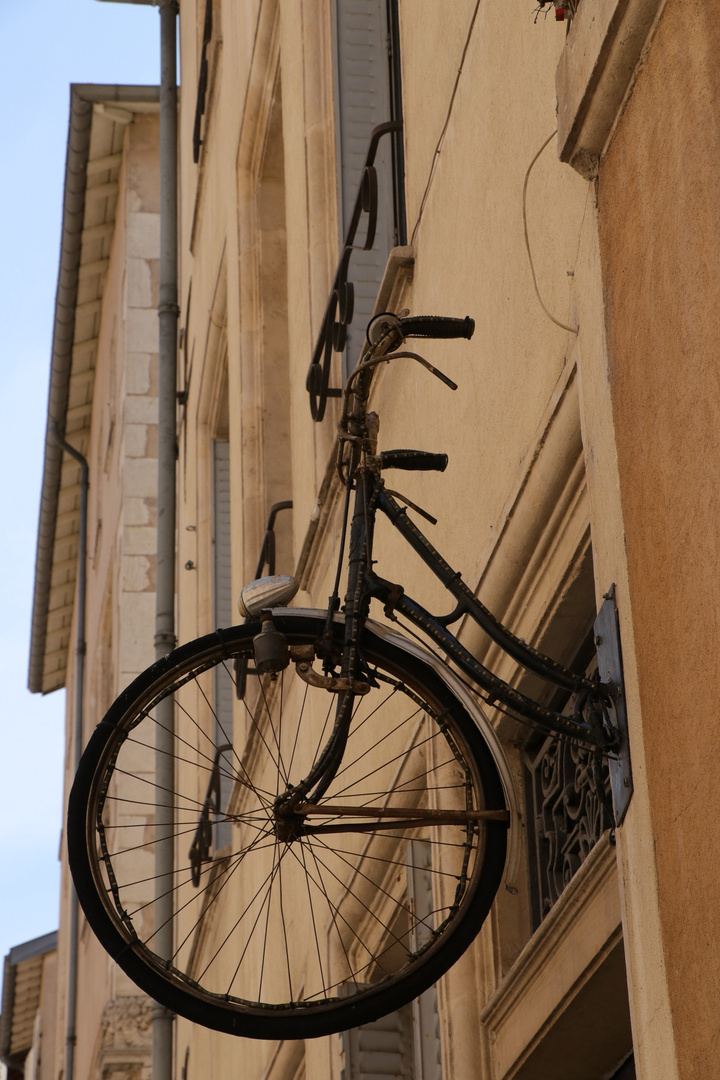Fahrrad in Nancy
