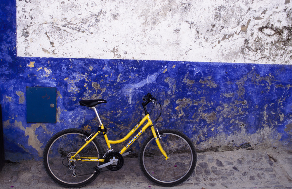 Fahrrad in Obidos