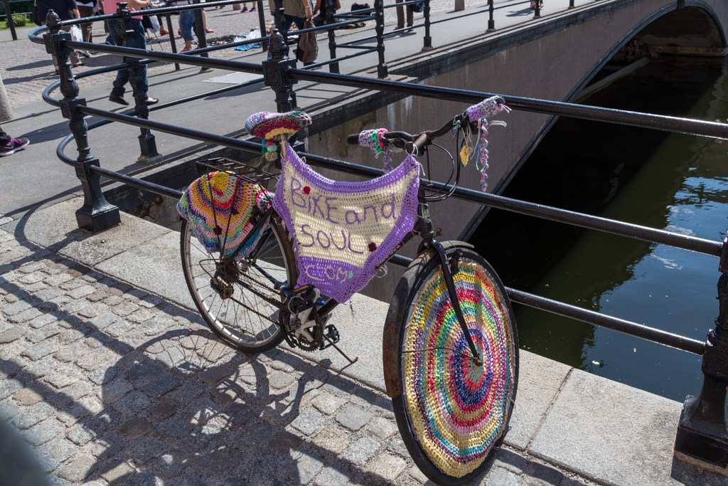 Fahrrad in Stockholm