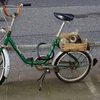 Fahrrad, Klapprad mit Dose