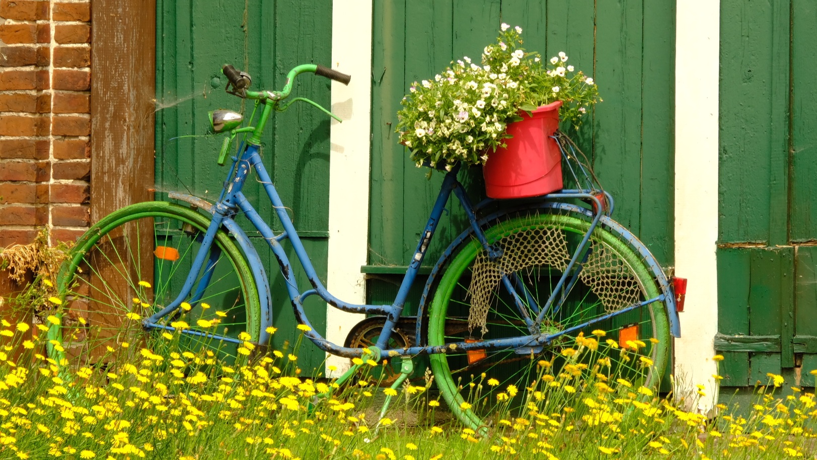 Fahrrad mit neuer Aufgabe 