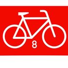 Fahrrad Nr. 8 oder Fahrrad für 8 Personen oder 8 Fahrräder?