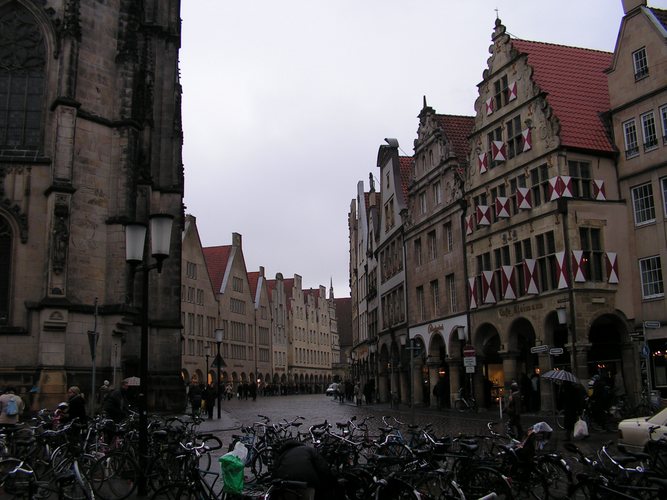 Fahrrad, Regen,...- Münster!