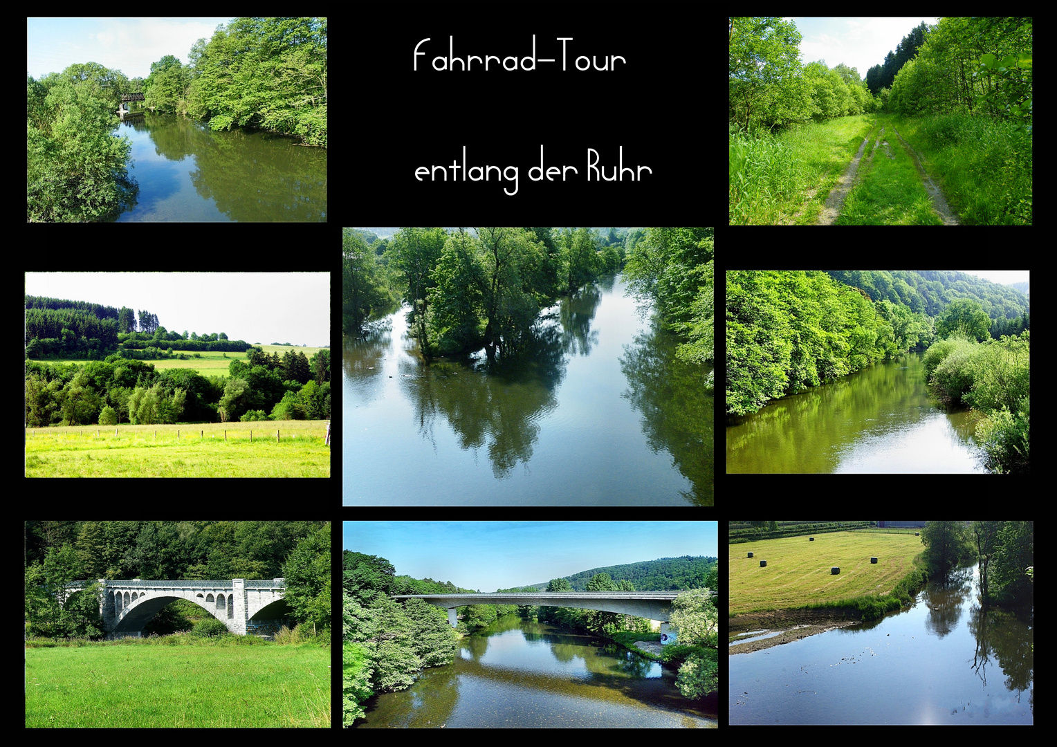 Fahrrad-Tour entlang der Ruhr