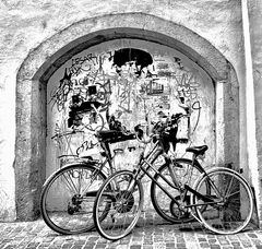 Fahrrad- und Graffiti-Stadt Regensburg am 8.7.2023