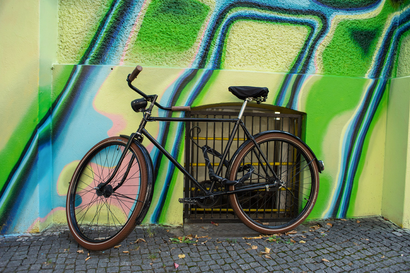 Fahrrad und Graffity