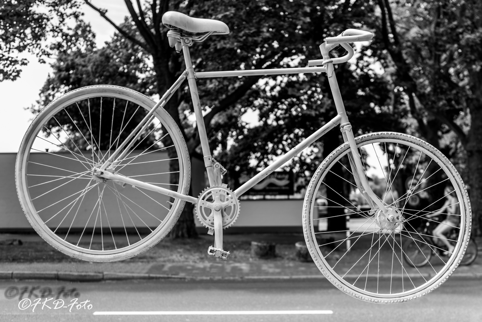 Fahrrad zur Tour de France FKD_1796-B&W