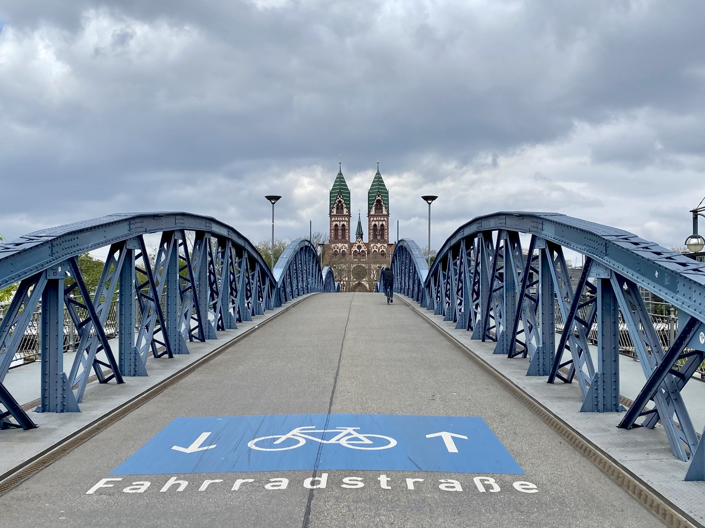 Fahrradbrücke Freiburg 