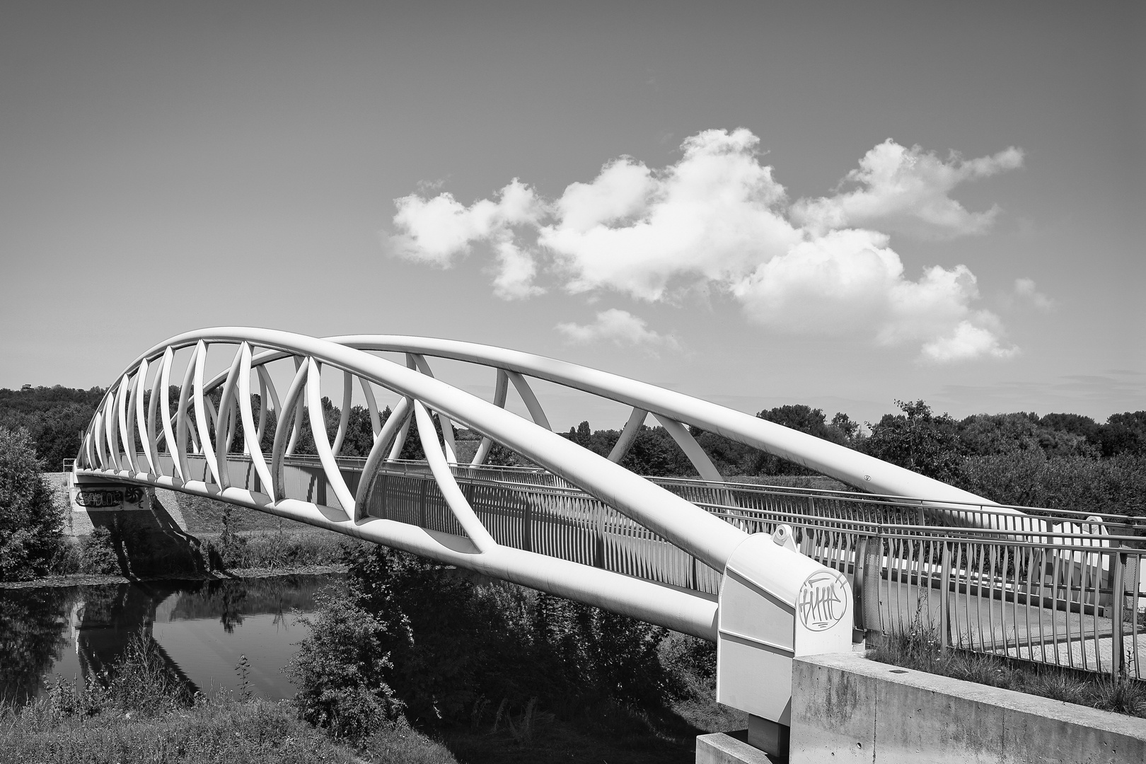 Fahrradbrücke Hamm