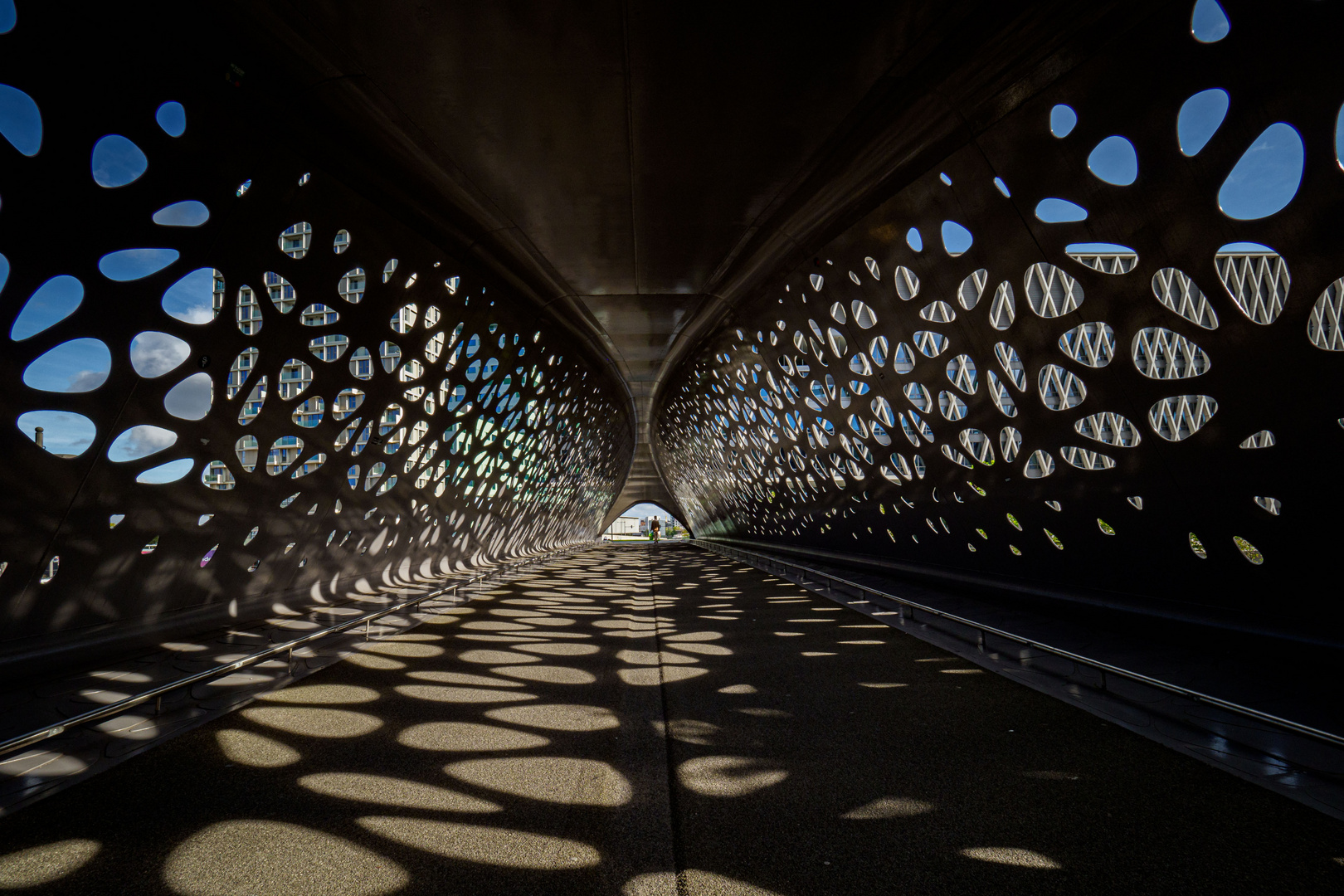 Fahrradbrücke in Antwerpen