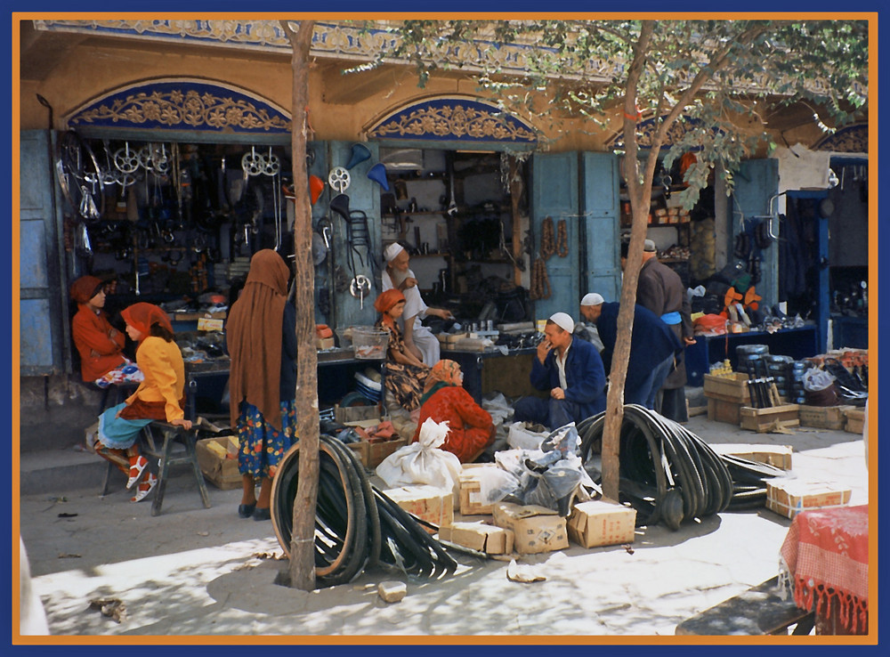 Fahrradfachgeschäft, Kashgar Xinjiang China