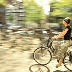 Fahrradfahren in Amsterdam
