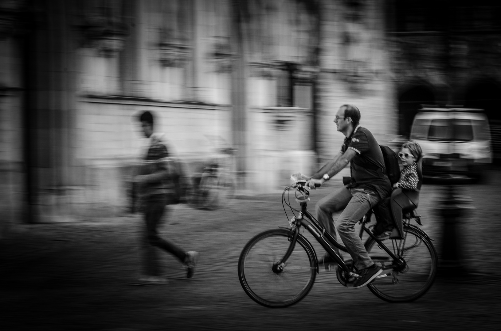 Fahrradfahrer, Brügge