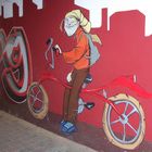 Fahrradgraffiti