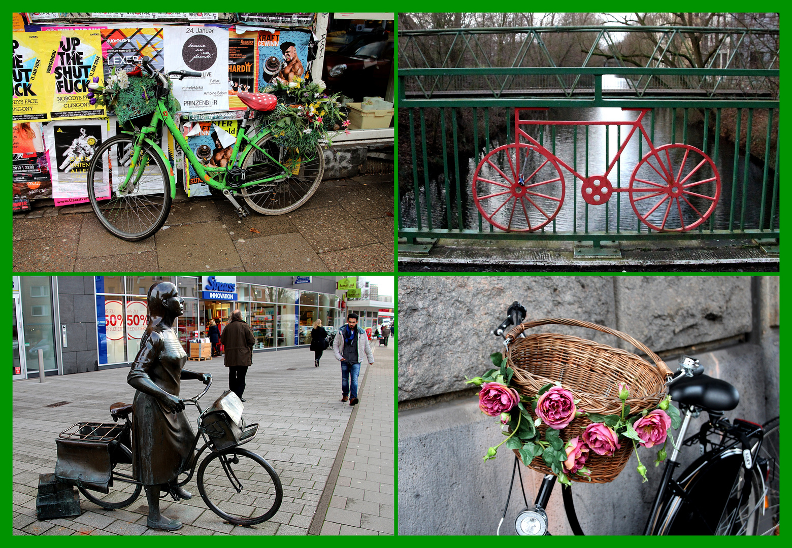 " Fahrradkultur" in Hamburg