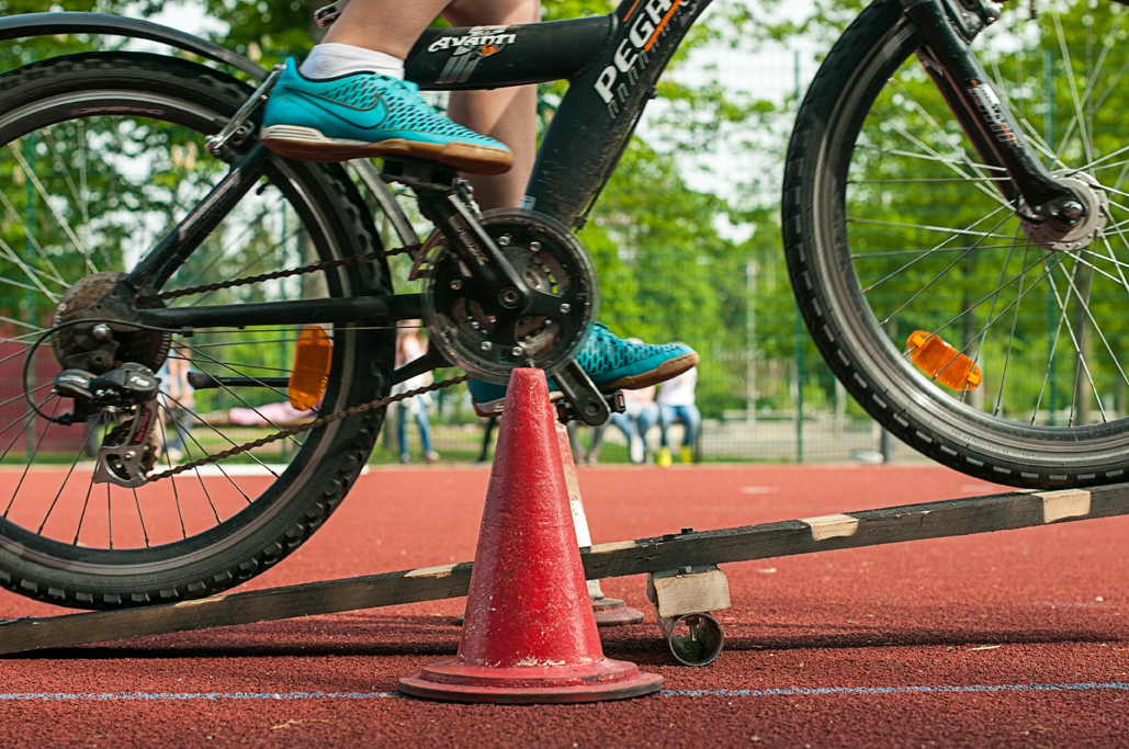 Fahrradparcour