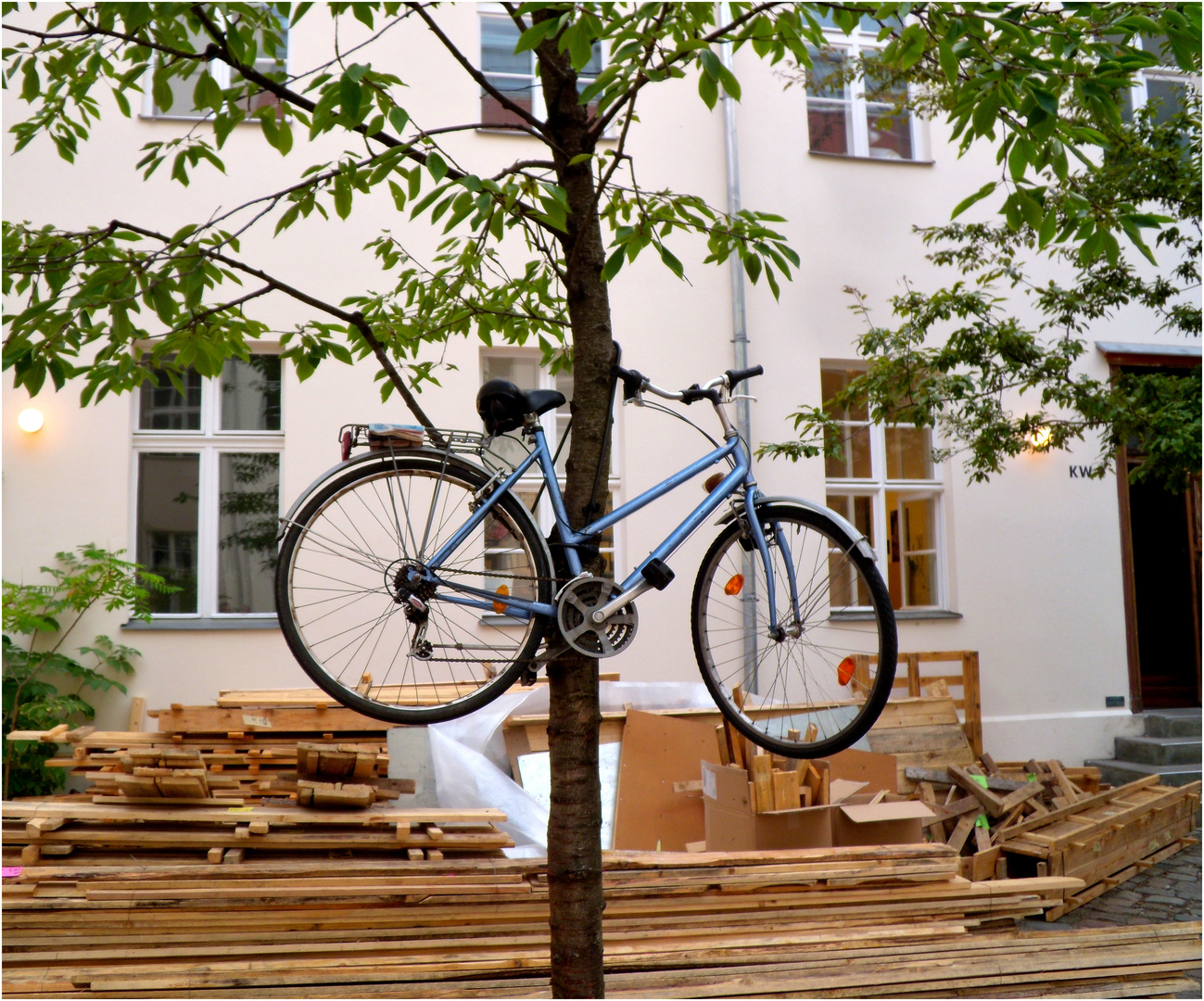 Fahrradparkplatz