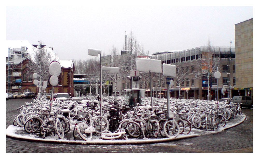 Fahrradparkplatz