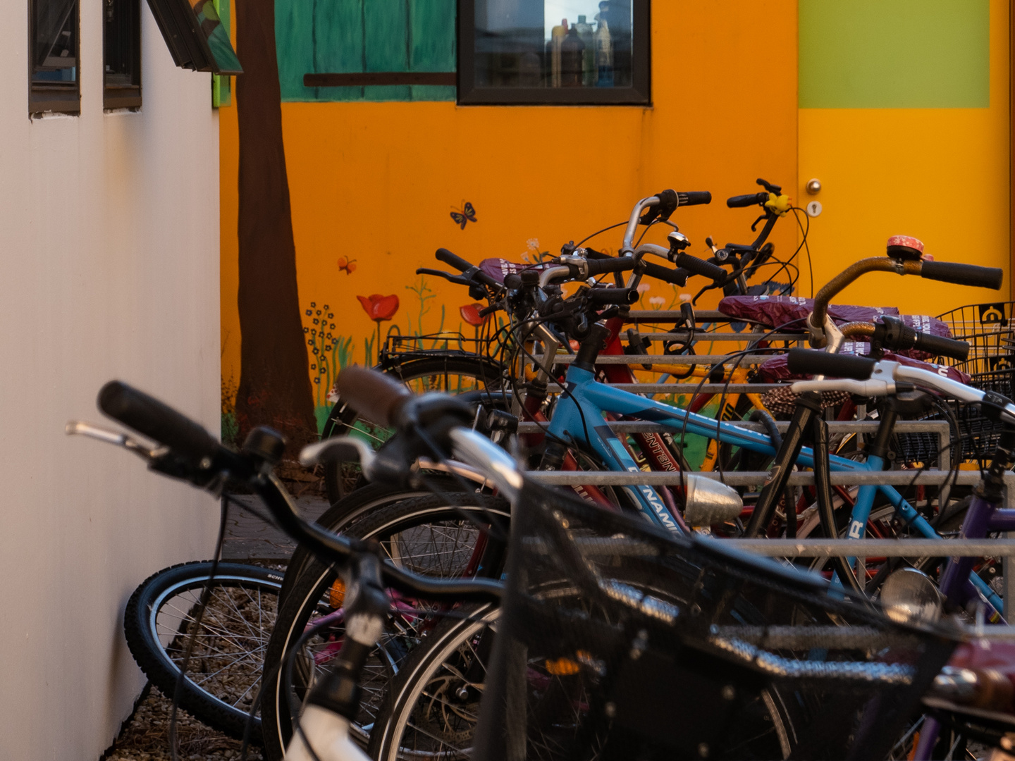 Fahrradparkplatz...