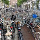 Fahrradparkplatz in Amsterdam