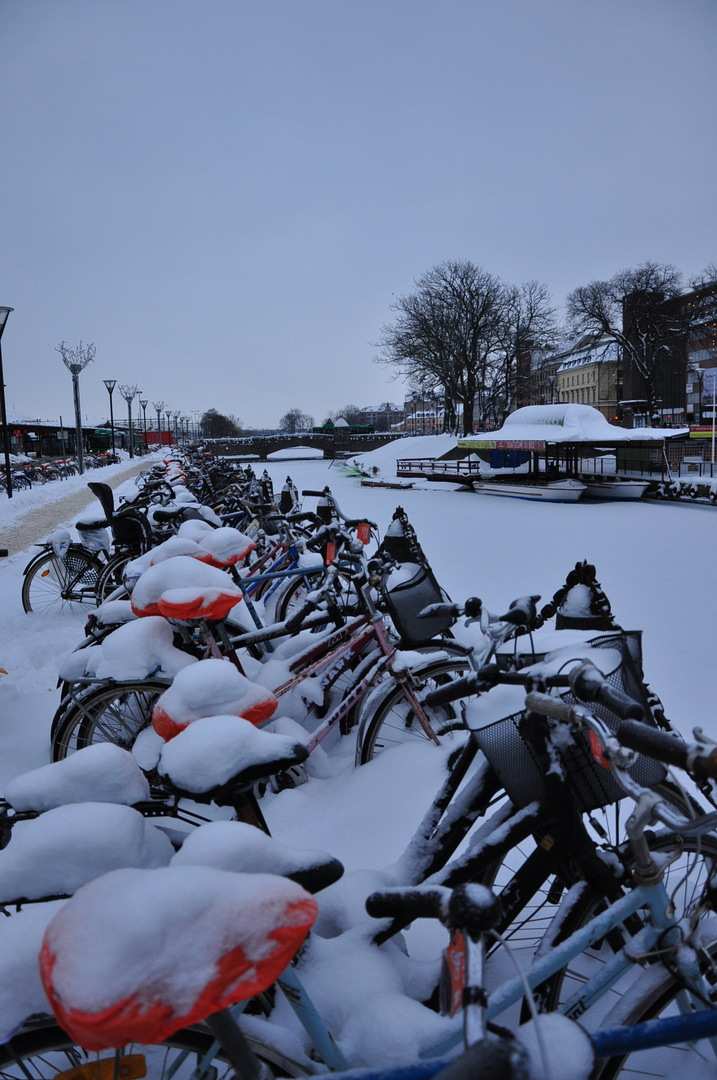 Fahrradparkplatz in Malmö