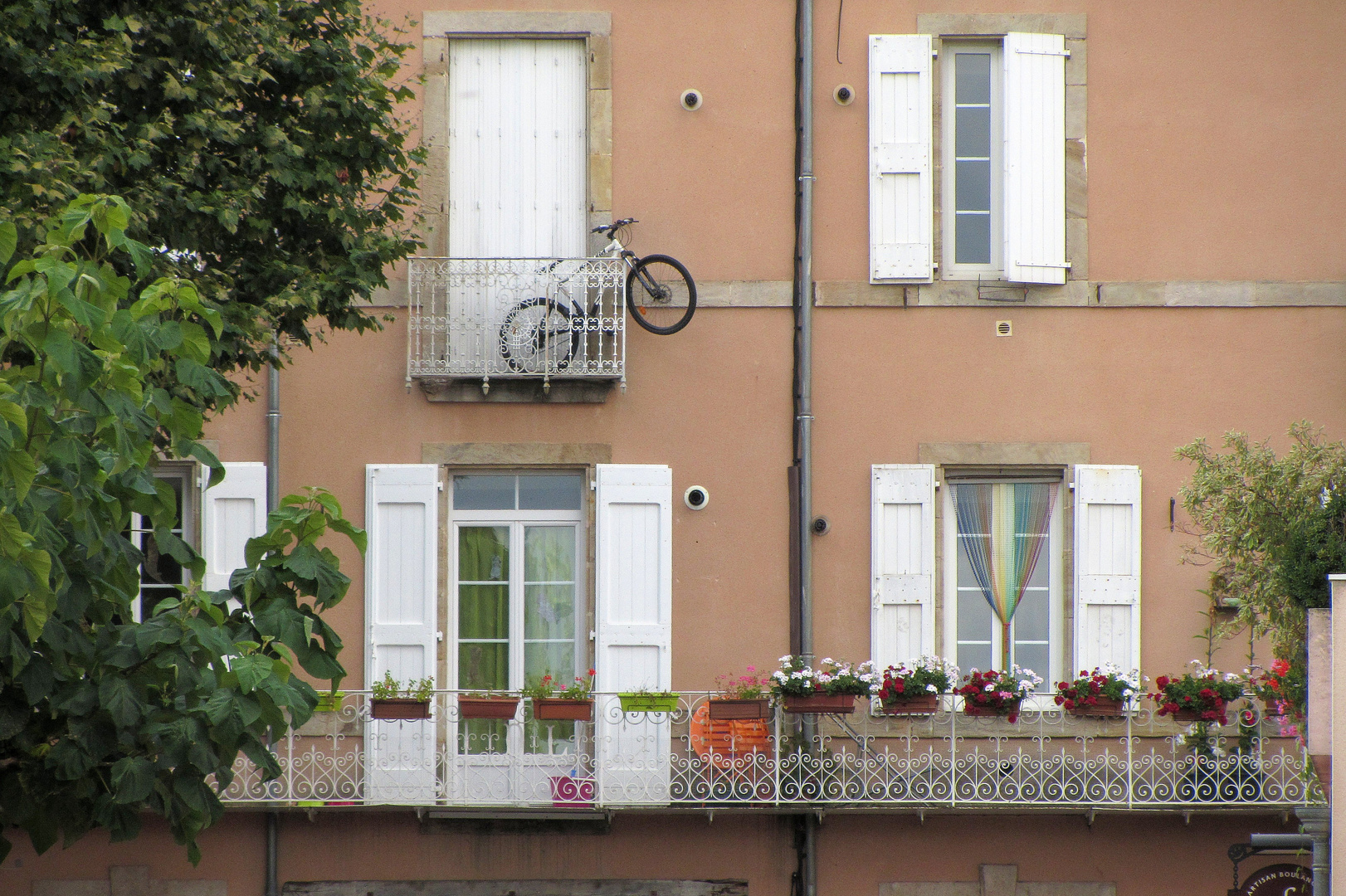 Fahrradparkplatz in sicherer Lage