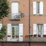 Fahrradparkplatz in sicherer Lage