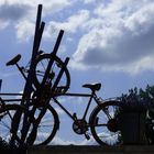 Fahrradparkplatz in Wassertrüdingen  