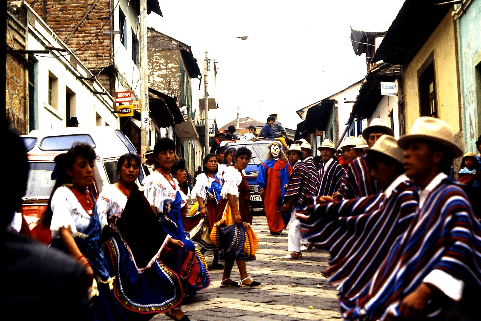 Fahrradreise durch Ecuador: Karneval