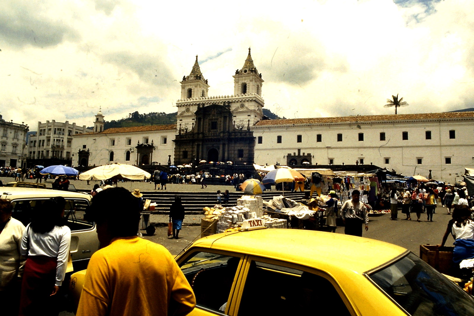 Fahrradreise durch Ecuador: Quito,Cadetrale