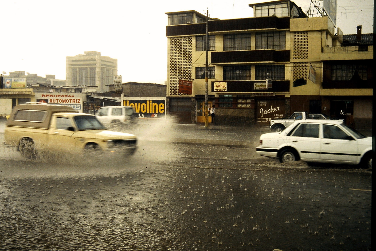 Fahrradreise durch Ecuador: Regen