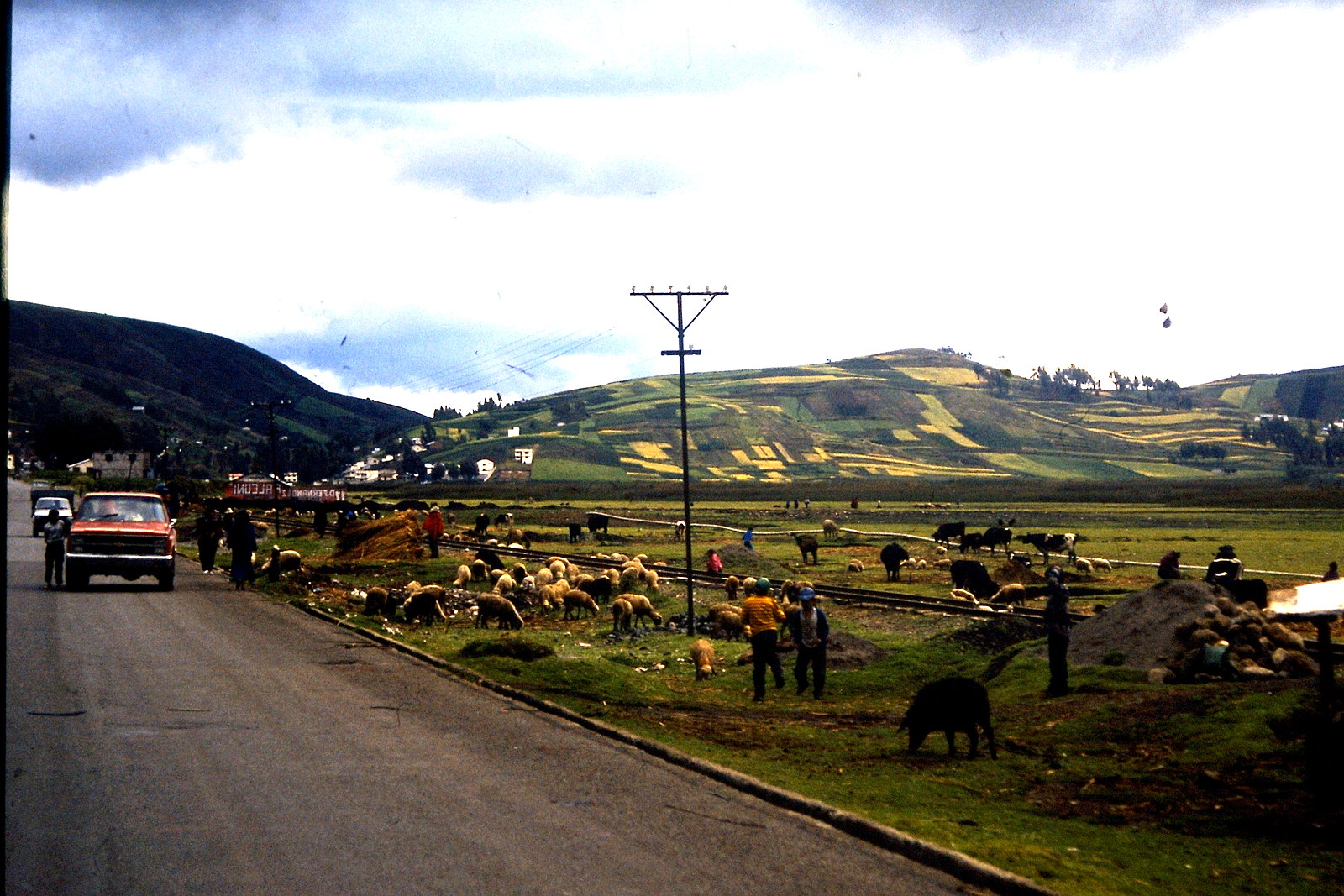 Fahrradreise durch Ecuador: Straßenleben