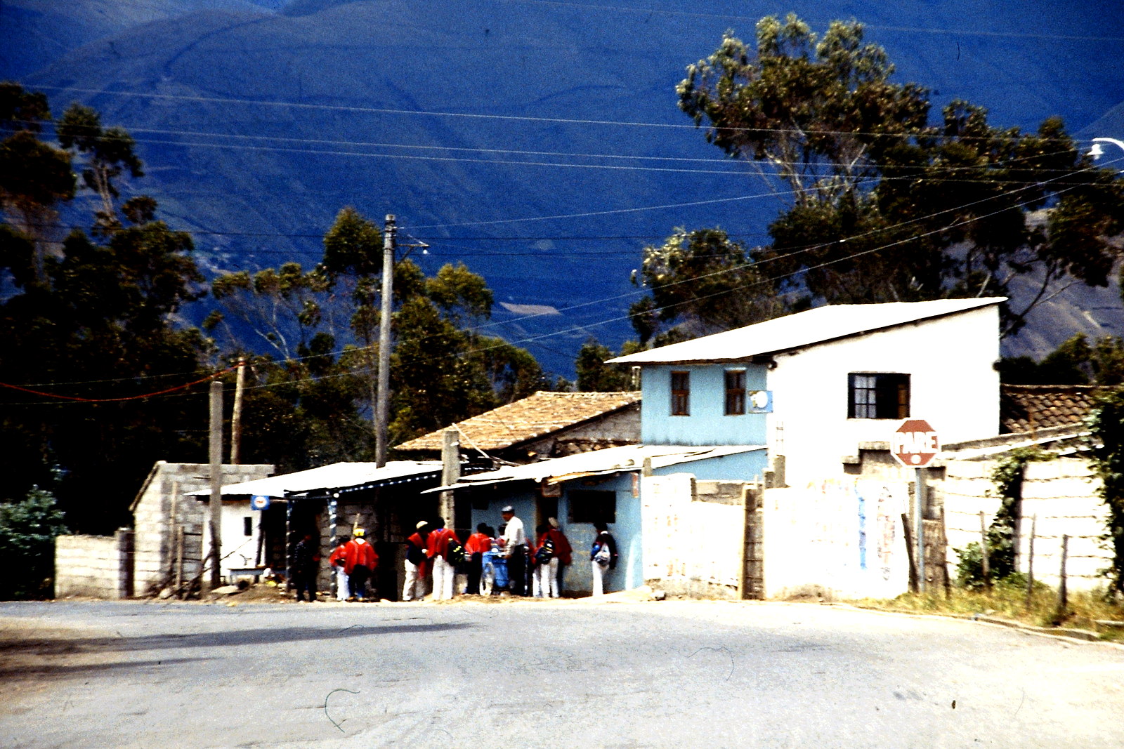 Fahrradreise durch Ecuador:Siedlung