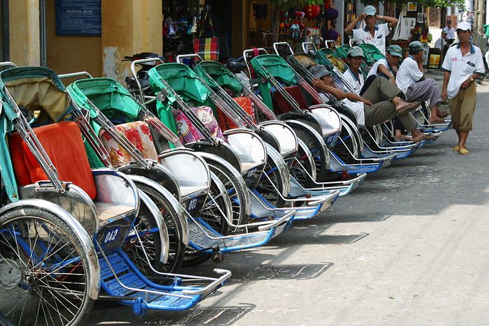 Fahrradrikscha in Hoi An