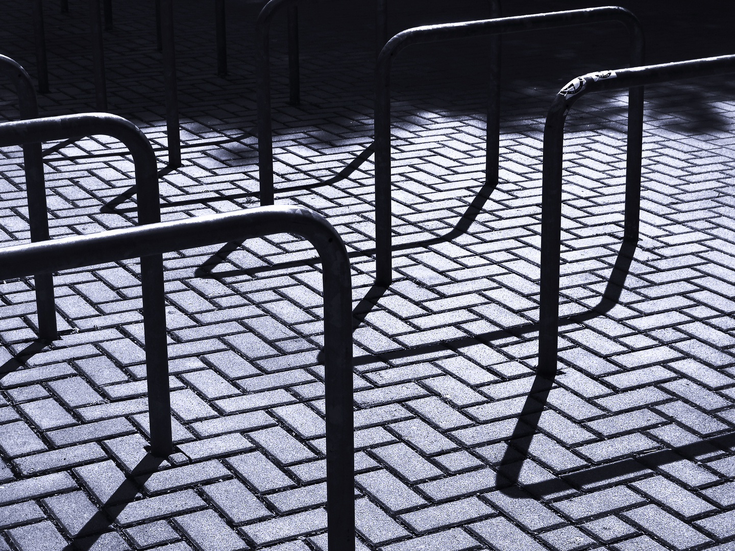 fahrradständer vor dem ansturm