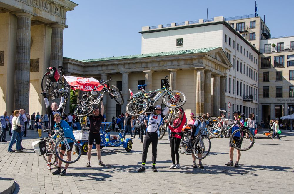 Fahrradsternfahrt 2014 Berlin