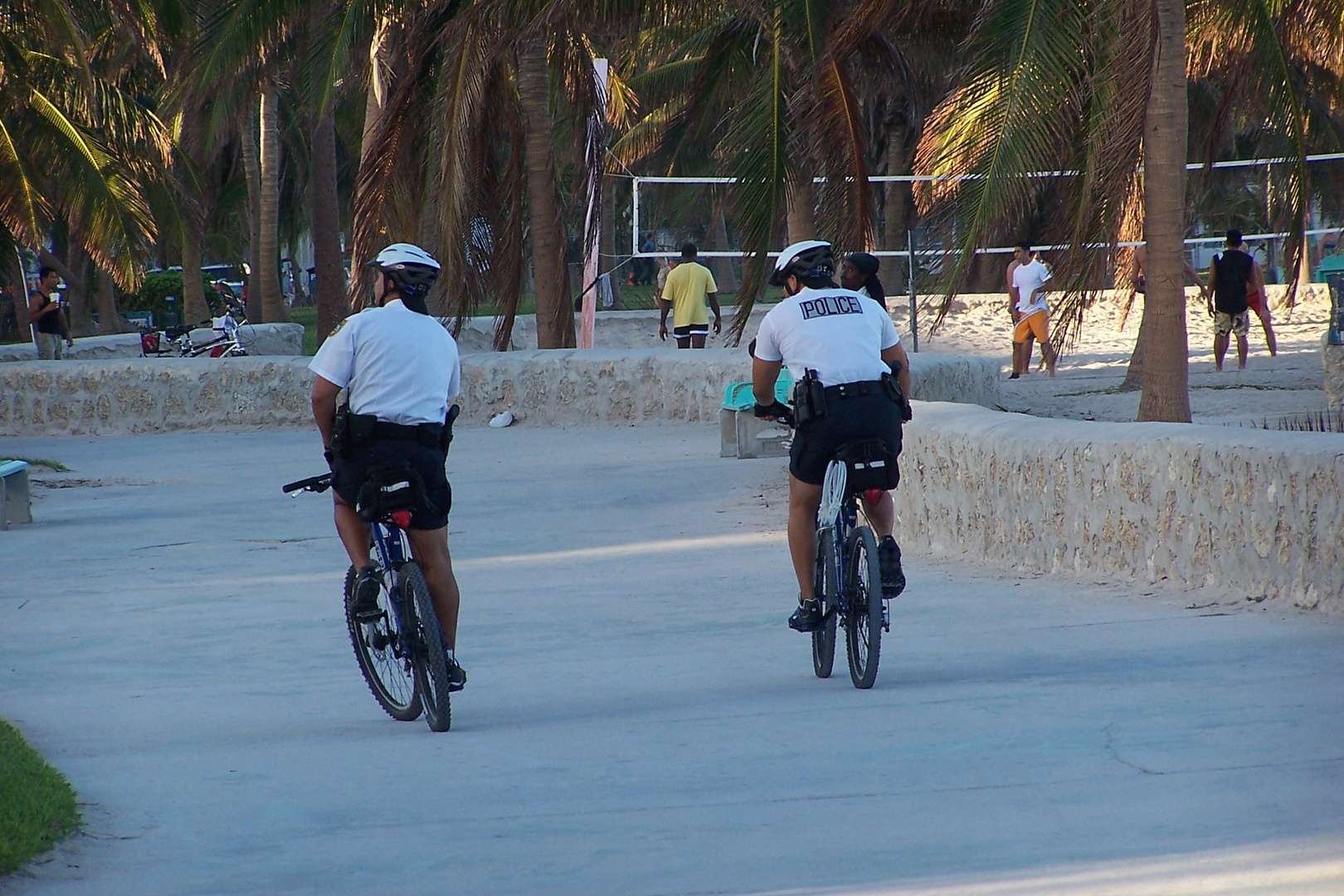 Fahrradstreife in Miami Beach