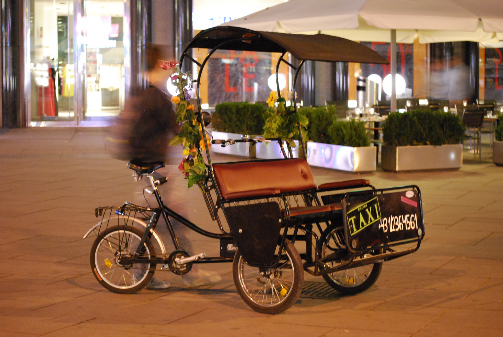 Fahrradtaxi in Wien